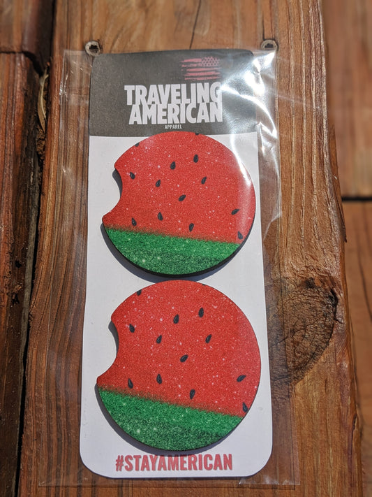 Watermelon Car Coasters