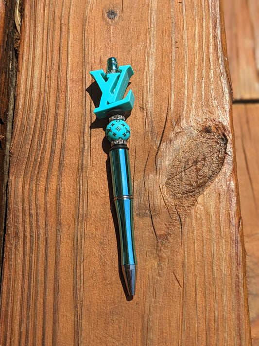 Turquoise LV Pen